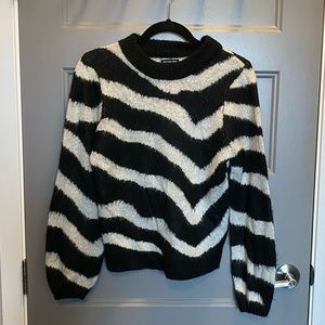Zebra Print Sweater